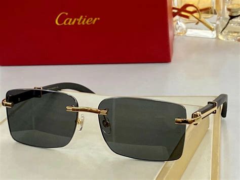 cartier wood glasses replica|pre owned cartier glasses.